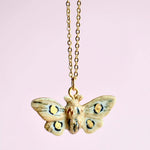 Solar Moth Necklace
