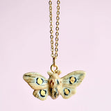 Solar Moth Necklace