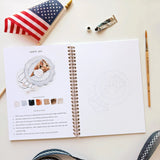 Americana Watercolor Workbook by Emily Lex