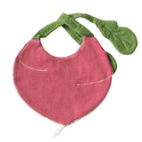 Ramona the Radish Baby Bib