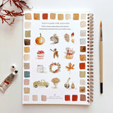 Autumn Watercolor Workbook by Emily Lex
