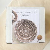 Sunburst Basket Kit - Parchment