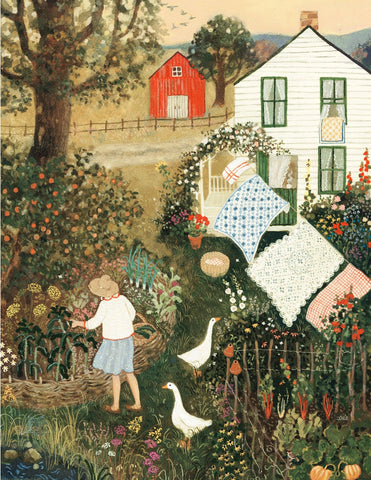 September's Flush Art Print by Loré Pemberton