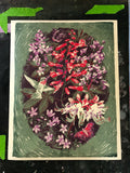 Buckeye Bouquet Screenprint 11x14