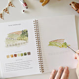 Farm Watercolor Workbook by Emily Lex