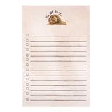 I'll Get To It Snail Notepad