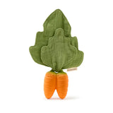 Cathy the Carrot Mini Doudou Baby Teether Toy