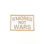 S'mores Not Wars Embroidered Iron-On Sew-On Patch