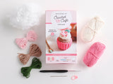 Crochet Cafe Amigurumi Kit Cupcake: Everything You Need Is Included: 100%-Cotton Yarn, Crochet Hook, Stitch Marker, Tapestry Needle, Fiberfill, Step-B by Better Day Press