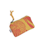 Card Pouch - Coneflower // Small Zipper Pouch (Color Options)