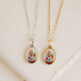 Bouquet Pendant Necklace Charm