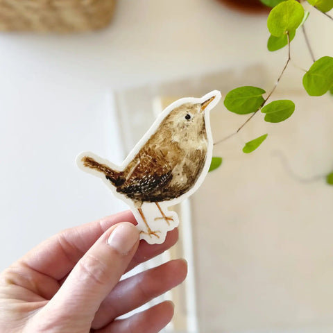 Wren Sticker by Emily Lex