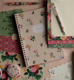 Ditsy Dahlia Spiral Notebook