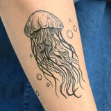 Jellyfish Temporary Tattoo