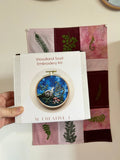 Woodland Snail -3D Raised Stitching -Advanced Embroidery Kit
