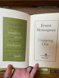 Camping Out by Ernest Hemingway (American Roots)