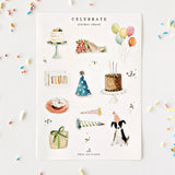 Celebrate Sticker Sheets (Emily Lex)
