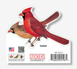 Cardinal Pair Nature Sticker