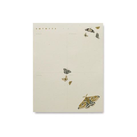 Prairie Pollinator Day Planner Desk Pad