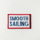 Smooth Sailing Embroidered Iron-On Patch