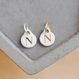 Ceramic Initial Charm