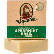 Dr. Squatch's Natural Spearmint Basil Soap