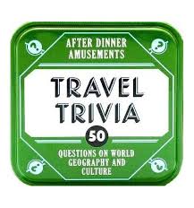 Travel Trivia: 50 Questions on World Geography and Culture (After Dinner Amusements)