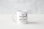 Wild and Free n+n mug by Twig & Moth