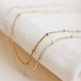Satellite Bead Chain (Plated Gold or Silver)