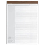 Freeleaf Shaded Annotation Ruled Pads (set of 5) (Levenger)