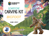 Bigfoot Soapstone Carving Kit