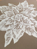 Mullein Print 12x12