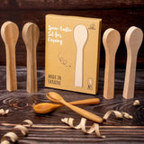 Spoon Carving Blanks Set (Elm, European Walnut, Maple, Alder)