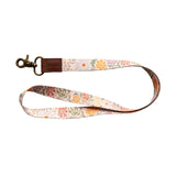 Sunset Floral Neck Lanyard - Floral Printed Design