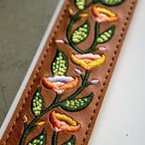 Molina Vine - Embroidered Elastic Bookmark