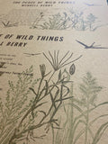 The Peace of Wild Things, Handmade Letterpress Print