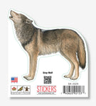 Gray Wolf Nature Sticker