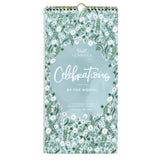 Celebrations By the Month Perpetual Spiral Wall Calendar