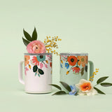 Rifle Paper Co. Mint Lively Floral 16oz Coffee Mug