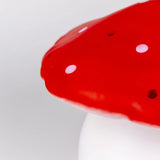 Large Red Mushroom Lamp w/ Plug