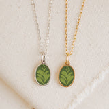 Fern Pendant Necklace Charm