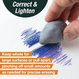 Kneadable Art Eraser, Grey in Plastic Case