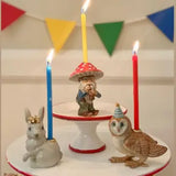 Mushroom Gnome Cake Topper