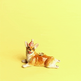 Corgi Dog Cake Topper
