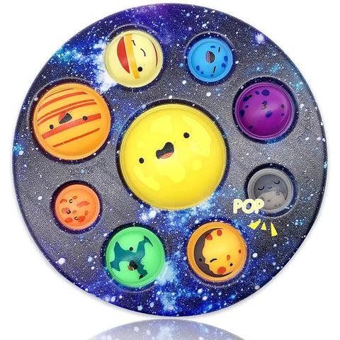 Simple Dimple Solar System Fidget Space Toy