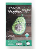 Crochet Your Veggies Amigurumi Kit Avocado: Everything You Need Is Included: 100%-Cotton Yarn, Crochet Hook, Stitch Marker, Tapestry Needle, Fiberfill by Schiffer Publishing