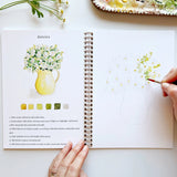 Flowers Watercolor Workbook by Emily Lex
