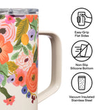 Rifle Paper Co. Garden Party Cream Insulated 16 oz Coffee Mug
