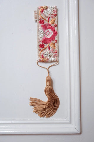 Clover - Handmade Embroidered Bookmark