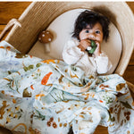 Flora & Fauna Baby Swaddle